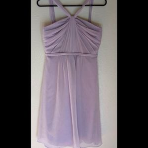 David's Bridal lilac dress
